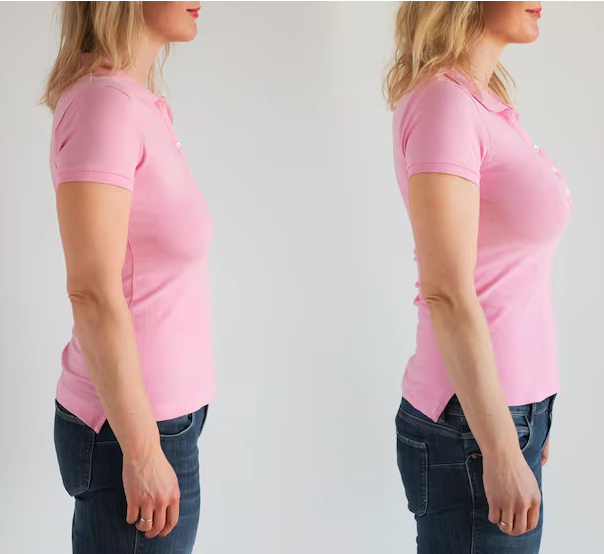 Breast lift planning discussion illustration