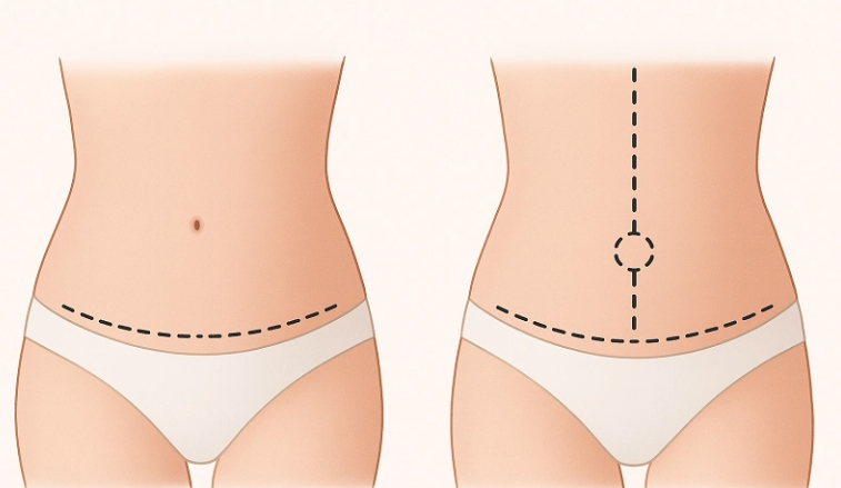 Tummy tuck consultation and body contour treatment planning