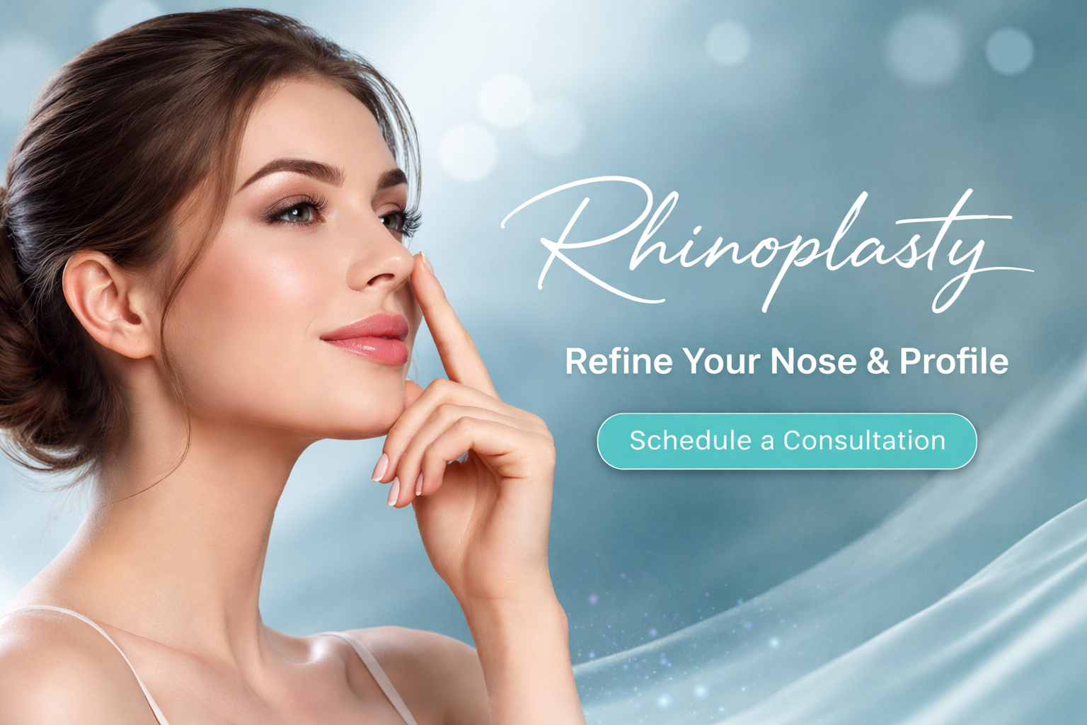 Rhinoplasty consultation and nose profile planning