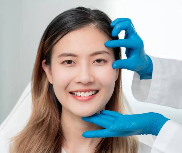 Asian blepharoplasty consultation and treatment planning