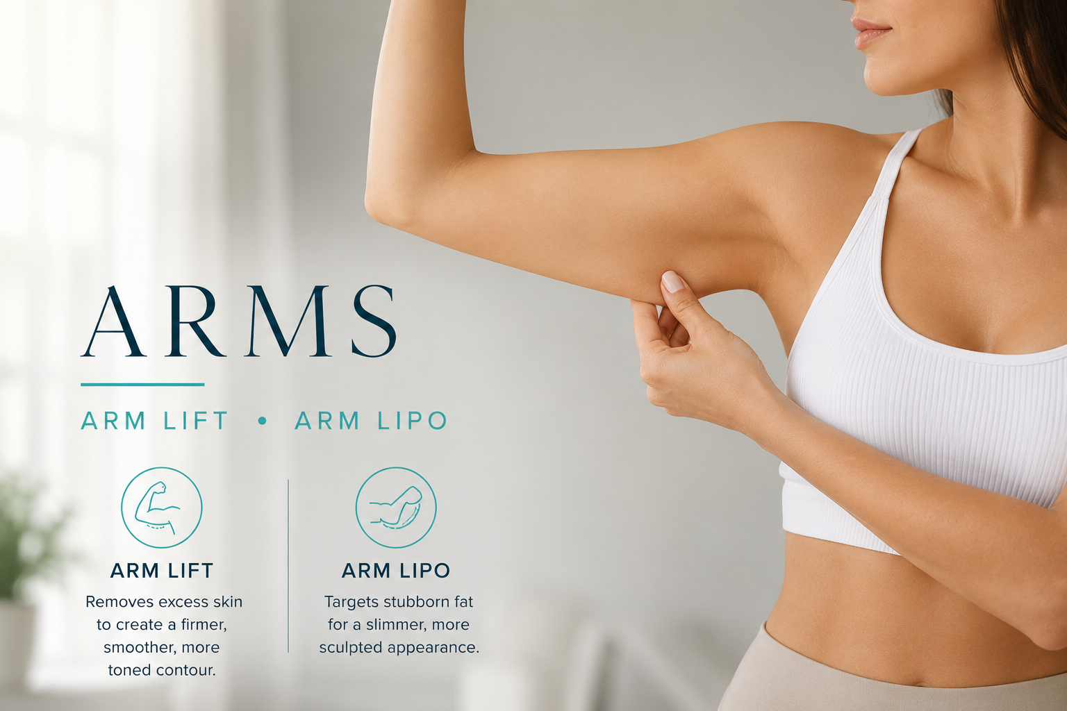 Arm Lift consultation and candidacy assessment