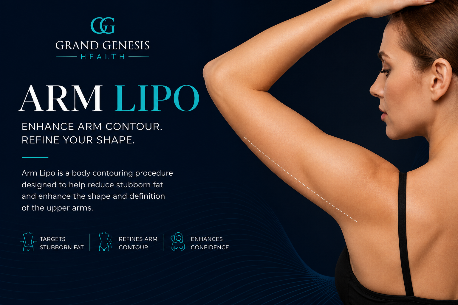 Arm Lipo consultation and arm contour planning